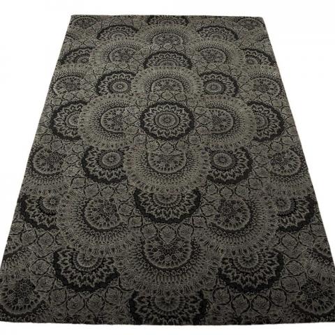 Nourison 2000 Rugs 2335 In Black Grey