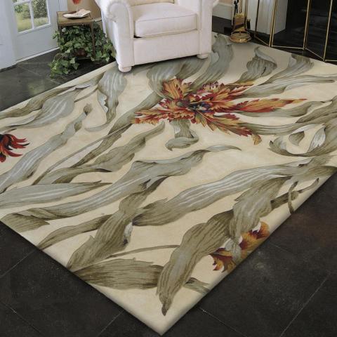 Nourison Tropics Rugs TS01 Ivory