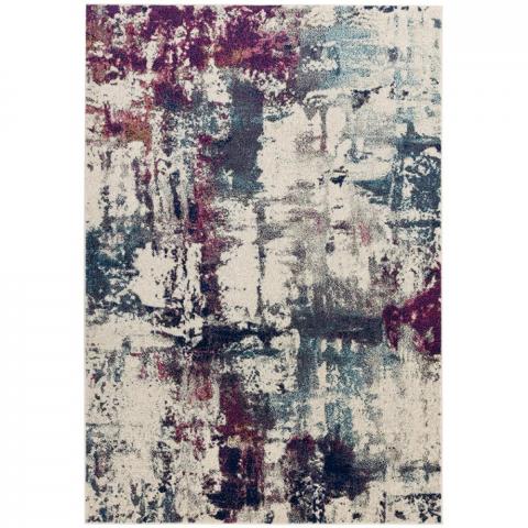 Nova Abstract Rugs NV23 in Navy