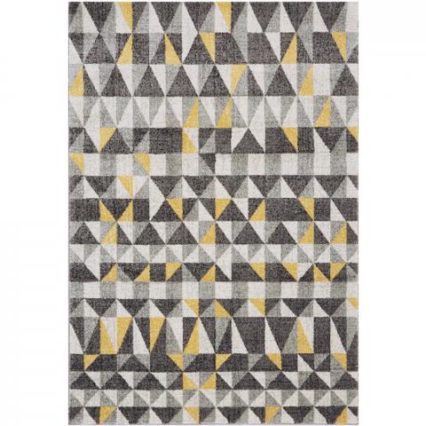 Nova Geo Rug - Ochre / 170cm