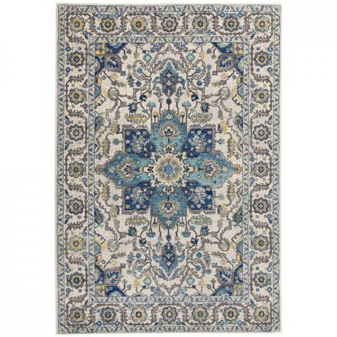 Nova Persian Rugs NV25 in Blue