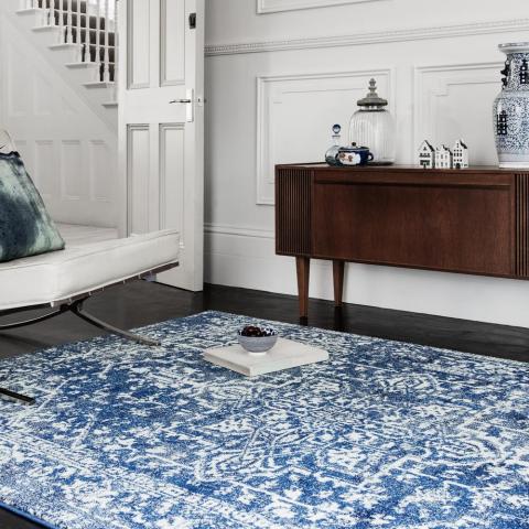 Nova Rugs NV11 in Antique Navy