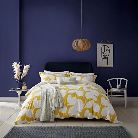 Ocotillo Designer Bedding By Scion in Dandelion Yellow