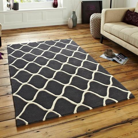 OEL 65 Grey Wool Rug 