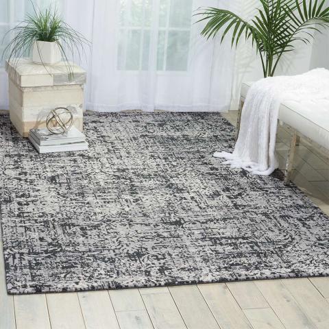 Onyx Twilight Rug Faded Foliate TWI04 