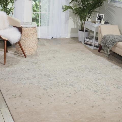 Opaline Rugs OPA06 by Nourison in Beige