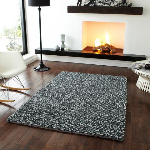 OPS Grey Wool rug 