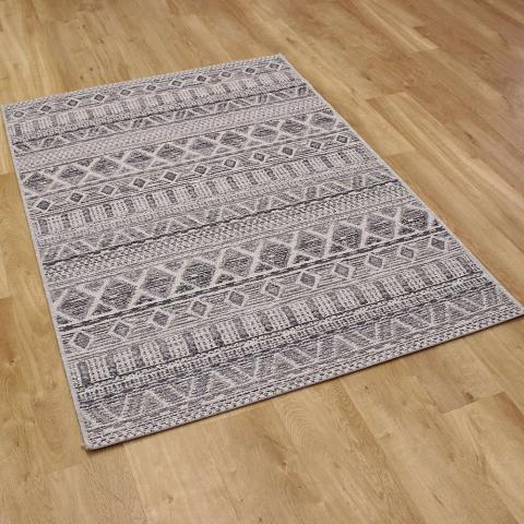 Outside Rug Brighton Silver Natural Bone 3051 