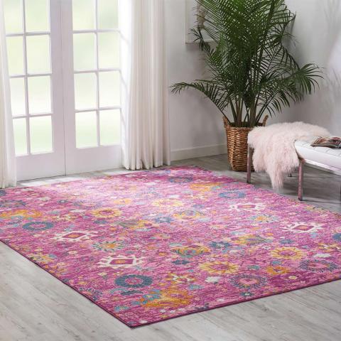 Passion Fuchsia PSN01 Rug 