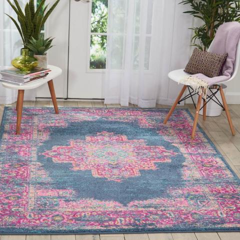 Passion Rugs PSN03 in Blue