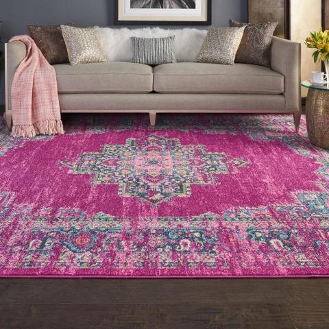 Passion Rugs PSN03 in Fuchsia