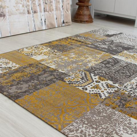 Patchwork Faded Rug RE06 