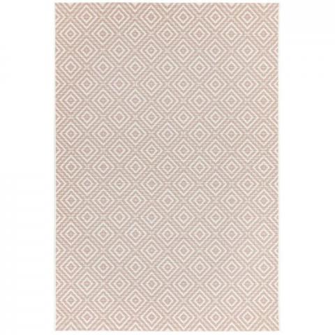 Patio Flatweave Rugs PAT13 Pink Diamond