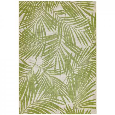 Patio Flatweave Rugs PAT15 Green Palm