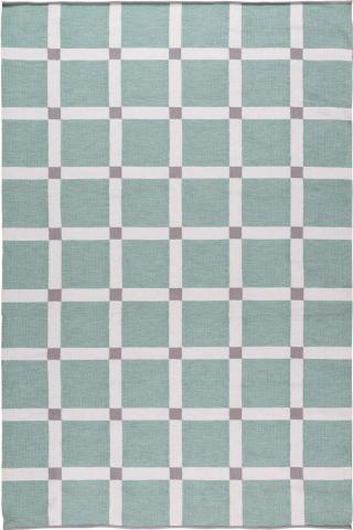 Perennials Neutra Mint 2.74x1.83m/9'x6' Mint Perennials Perennials' yarn solution dyed acrylic technology rug by The Rug Company, Flatwoven