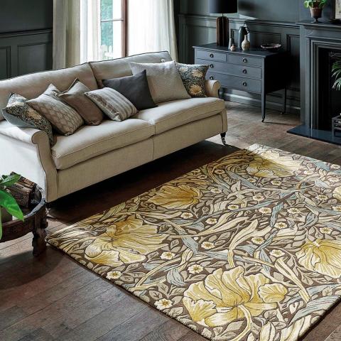 Pimpernel Rugs 028808 Bullrush by William Morris