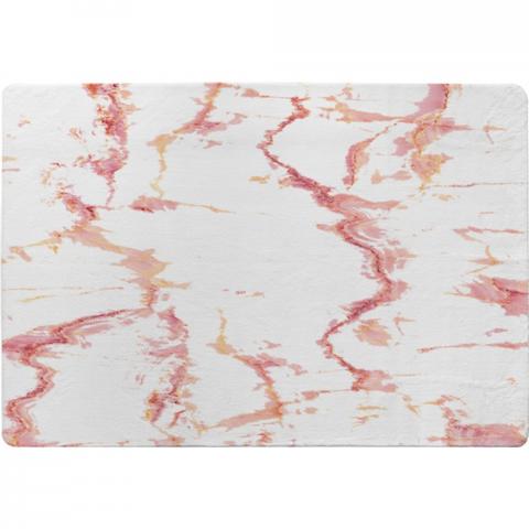 Pink Marble Designer Rug - Pink / 150cm