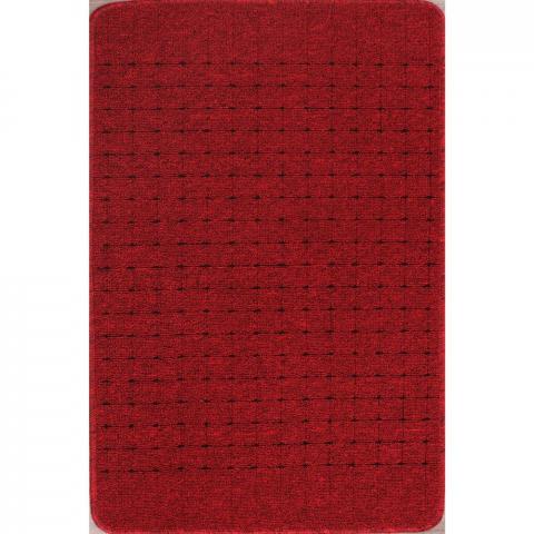 Pinnacle Dot Rugs in Red by Rugstyle