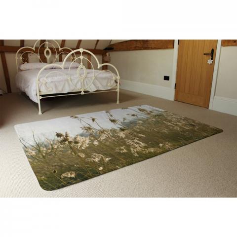 Plumes Slimbridge Designer Rug - Yellow / 230cm