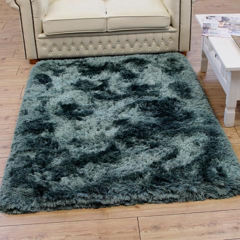 Plush Rugs Petrol Ultra Thick 