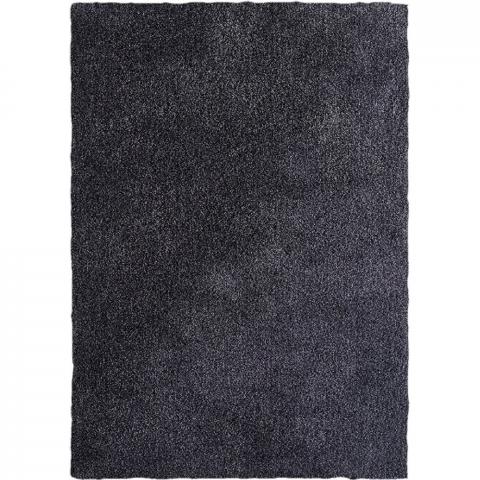 Plush Shaggy Rug - Grey / 150cm