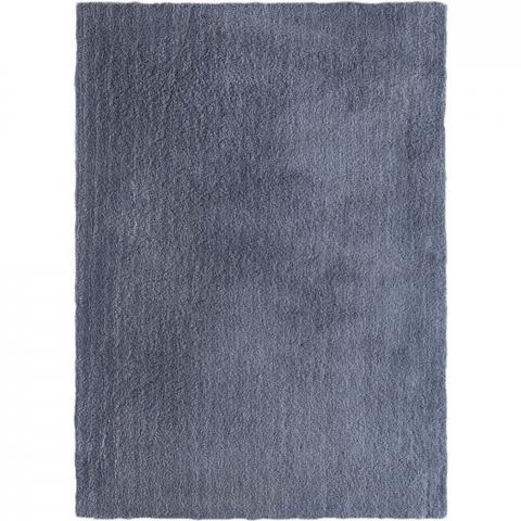 Plush Shaggy Rug - Slate Blue / 150cm