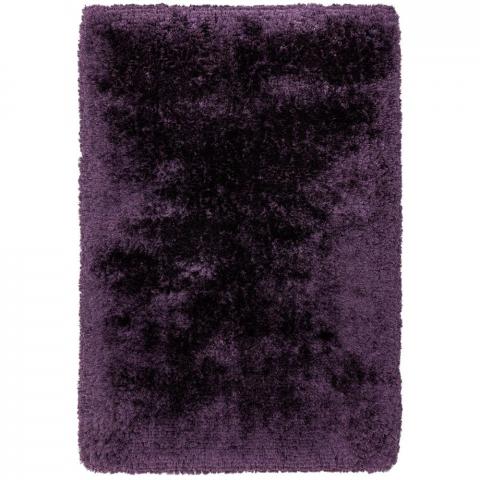 Plush Shaggy Rugs in Purple