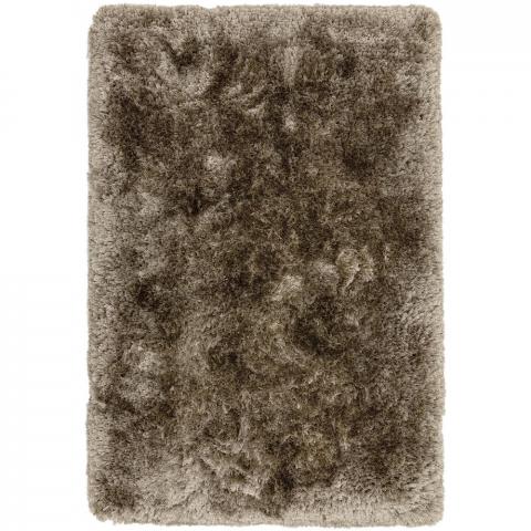 Plush Shaggy Rugs in Taupe