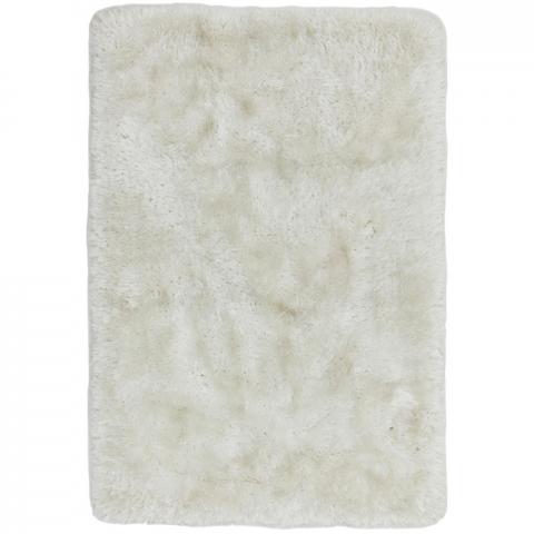 Plush Shaggy Rugs in White