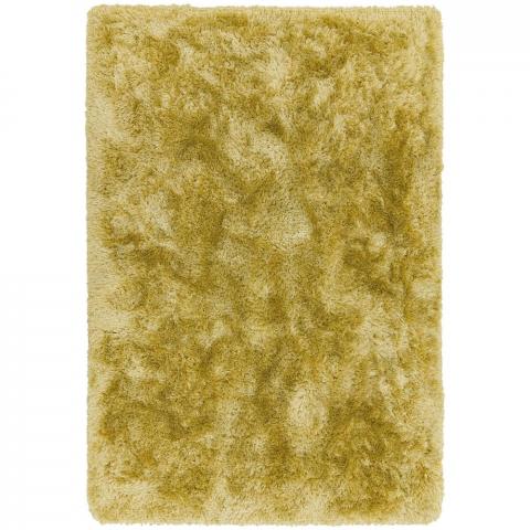 Plush Shaggy Rugs in Yellow