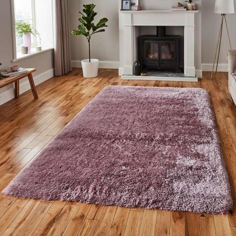 Polar Fluffy Rug Lilac  size