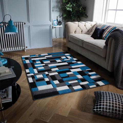 Portland Rugs 1098G in Blue