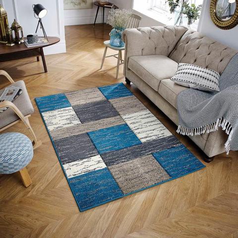 Portland  Rugs 5503L in Blue