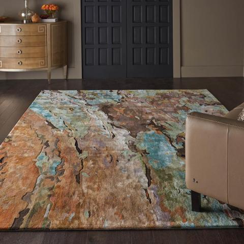 Prismatic Multi-Coloured Rugs PRS09 by Nourison