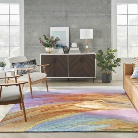 Prismatic PRS25 Multicolour Wool Rug 