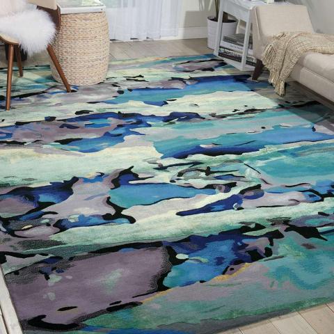 Prismatic Rug PRS04 Sea Glass 