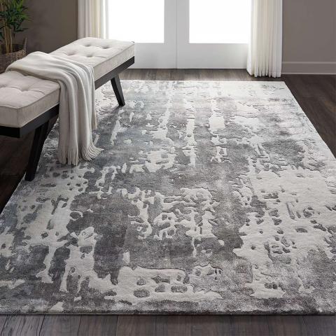 Prismatic Rug PRS12 Silver Grey 