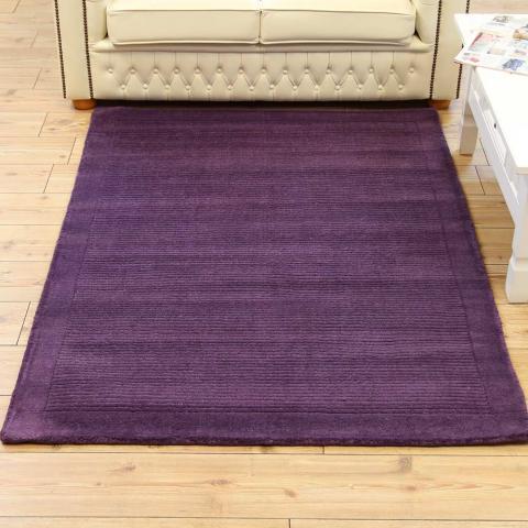 Purple SM Large wool plain 