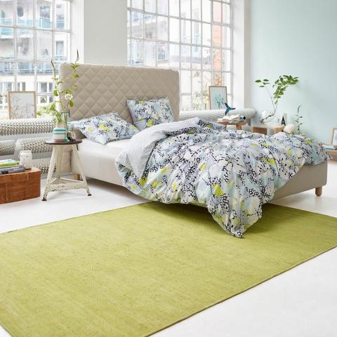 Rainbow Rugs 7708 11 by Esprit in Lime Green