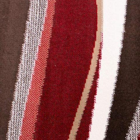 Red Nautical Striped Rug - Red / 4kg / 230cm