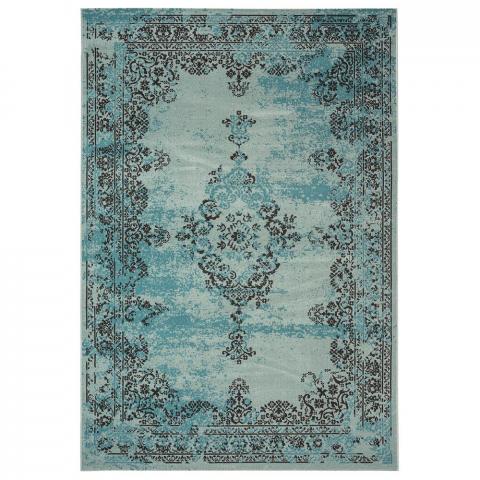 Revive Rugs RE01 in Turquoise