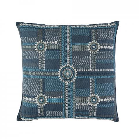 Rikki Cushion by William Yeoward in Indigo