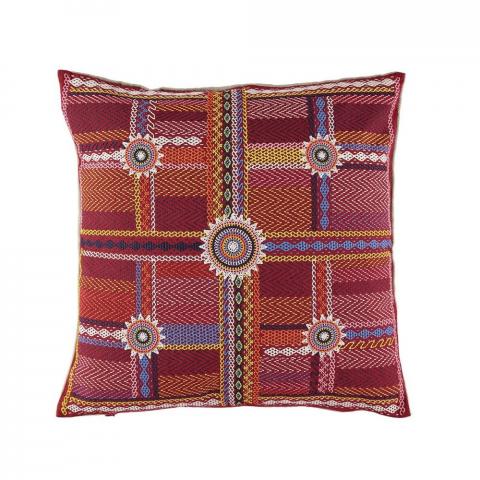 Rikki Cushion by William Yeoward in Rouge