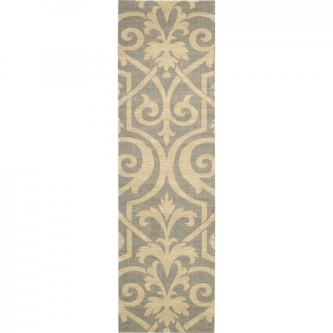 Riviera Hallway Runners RI04 Slate by Nourison