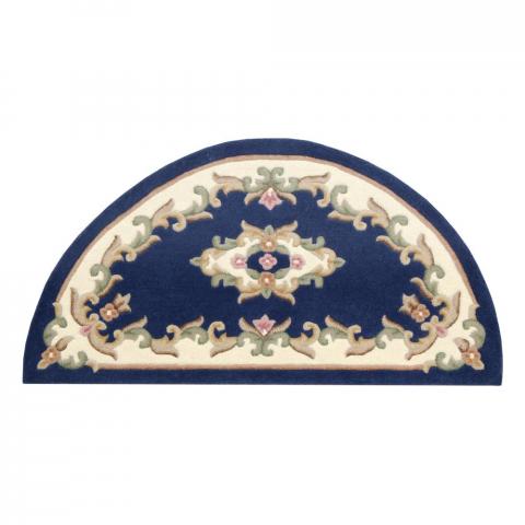 Royal Aubusson Half Moon rugs in Blue