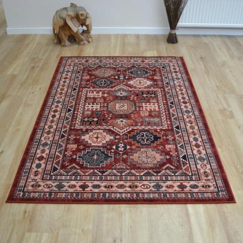 Royal Kashqai Rugs 4306 300 in Brick