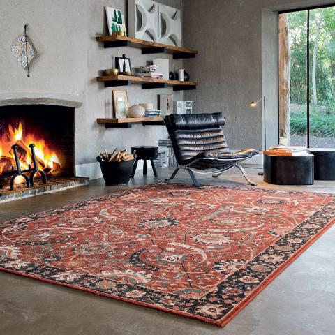 Royal Kashqai Rugs 4335 300 Brick