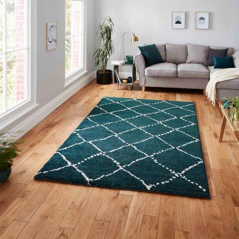 Royal Nomadic 5413 Dark Green Rug 