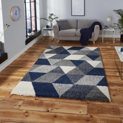 Royal Nomadic 7611 Rugs in Grey Navy