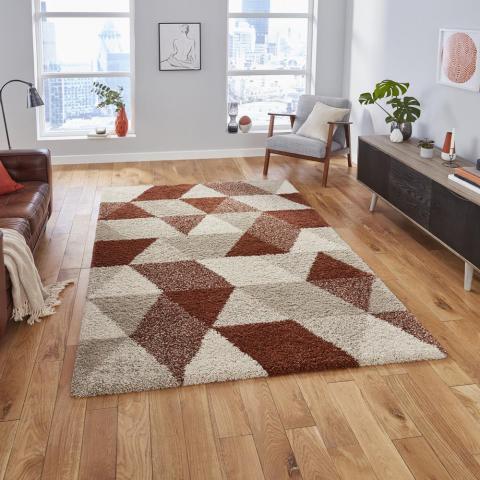 Royal Nomadic 7611 Rugs in Beige Rust